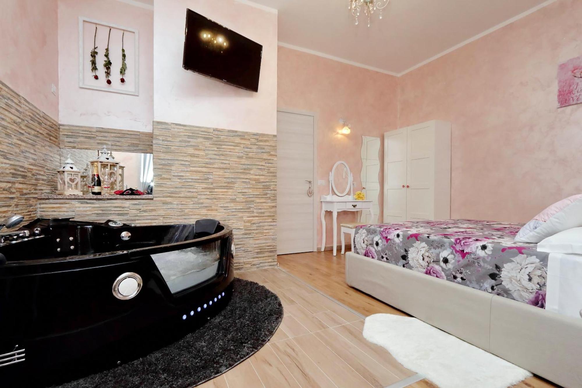 Deluxe Rooms And Chilling Jacuzzi Suite Guesthouse Rome Ruang foto